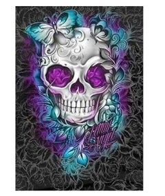 Day of the Dead Skull Diamond Art