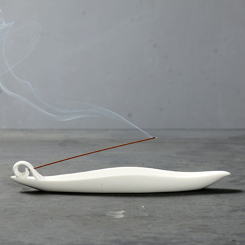 Minimalist Ceramic Incense Holder