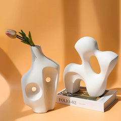 Minimalist Abstract Ceramic Sculpture
