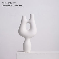 Minimalist Abstract Ceramic Sculpture