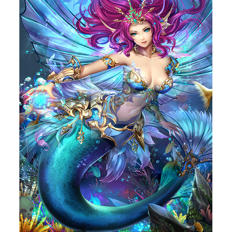 Mermaid Diamond Art
