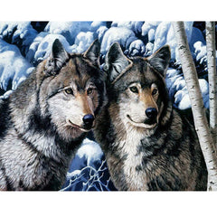 Wolf Animal Diamond Painting Kit