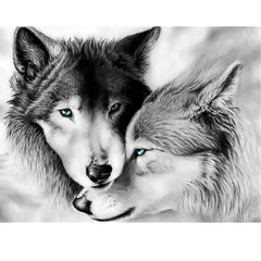 Wolf Animal Diamond Painting Kit