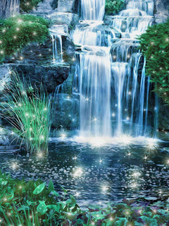Waterfall Landscape Diamond Art