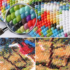 Mountain Cottage Diamond Art