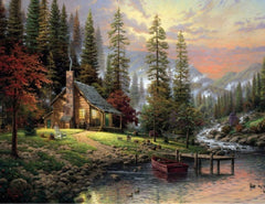 Mountain Cottage Diamond Art