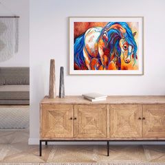 Painted Horse Diamond Art