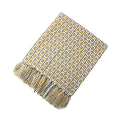 Cozy Tassel Pattern Throw Blanket