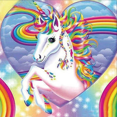 Rainbow Unicorn Diamond Art