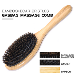 Natural Bamboo Boar Bristle Hair Brush