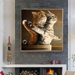 Cozy Cat Diamond Art