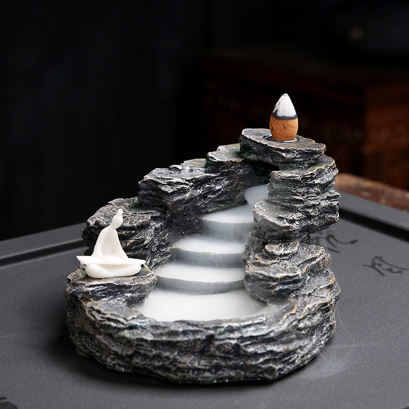 Zen Waterfall Backflow Incense Burner