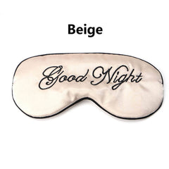 Silky Good Night Sleep Mask