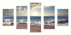 Ocean Waves 5-Piece Diamond Art