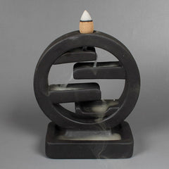 Modern Zen Backflow Incense Burner