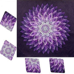 Purple Mandala Diamond Art