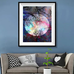 Landscape Moon Diamond Art