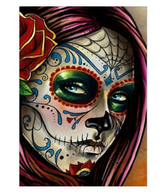 Day of the Dead Skull Diamond Art