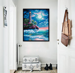 Seaside Lighthouse Diamond Art