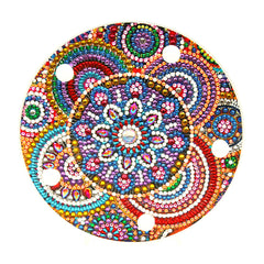 Round Mandala Diamond Art