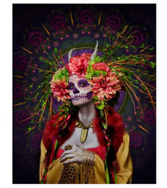 Day of the Dead Skull Diamond Art