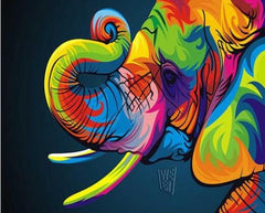 Vibrant Animal Diamond Art (4-Pack)