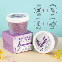 Lavender Body Bath Salts