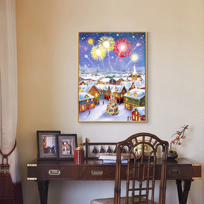 Christmas House Diamond Art