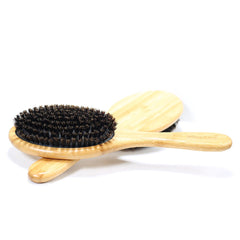 Natural Bamboo Boar Bristle Hair Brush