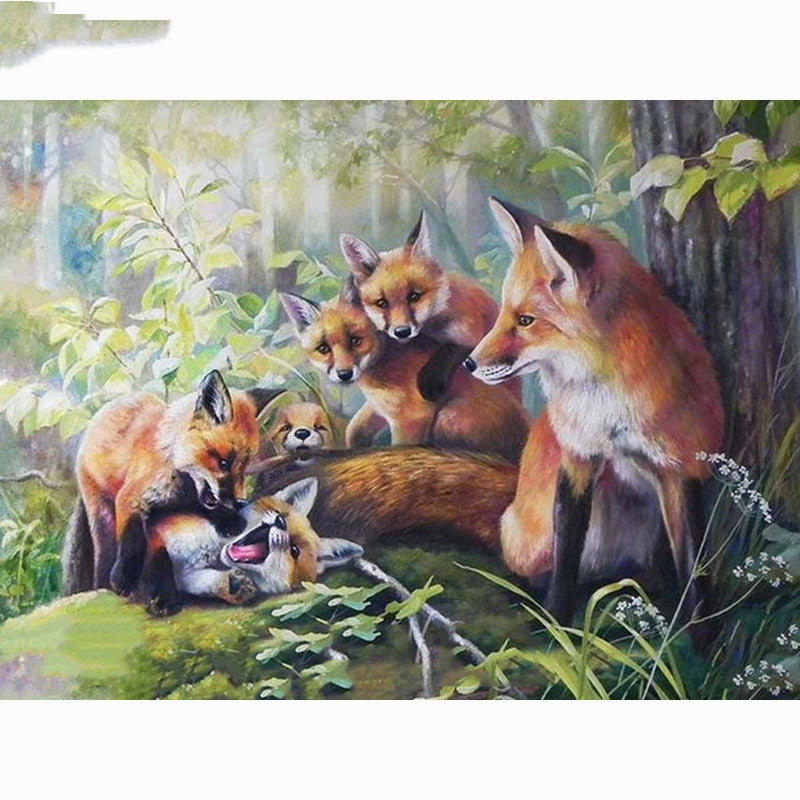 Green Nature Diamond Art Kit