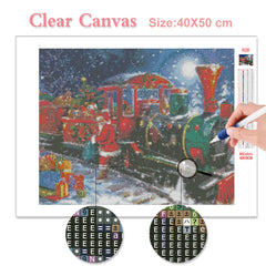 Santa Christmas Diamond Art