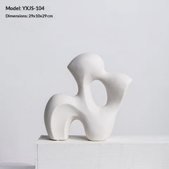 Minimalist Abstract Ceramic Sculpture