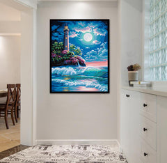 Seaside Lighthouse Diamond Art