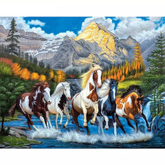 Horse Mosaic Diamond Painting Kit