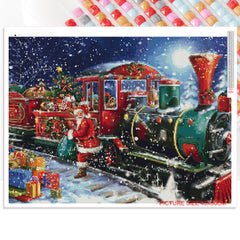 Santa Christmas Diamond Art