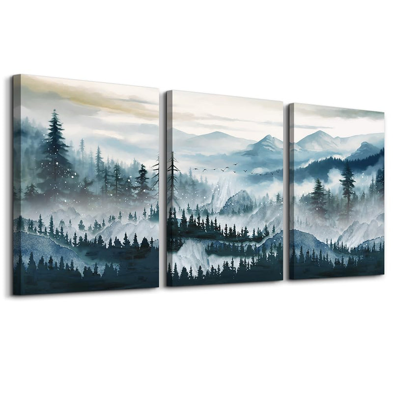 Serene Mountain Wall Art Set (3 piece)