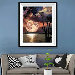 Landscape Moon Diamond Art