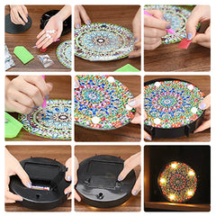 Round Mandala Diamond Art
